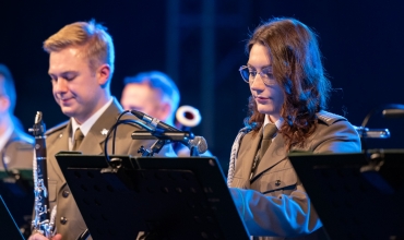 Będzin: koncert orkiestry Straży Granicznej (fot. J. Olesiński)