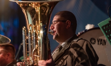 Będzin: koncert orkiestry Straży Granicznej (fot. J. Olesiński)