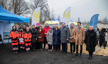 Sosnowiec: poświęcenie placu pod nowy budynek Pogotowia