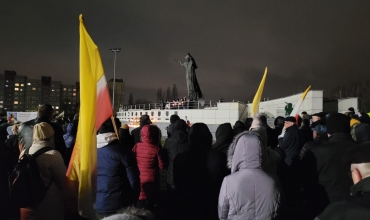 Sosnowiec: Różaniec na Placu Papieskim