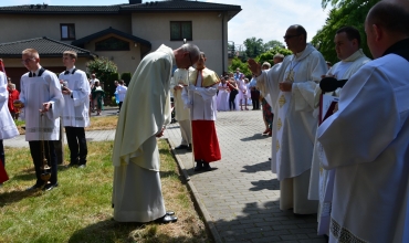 Sosnowiec: Boże Ciało z Biskupem