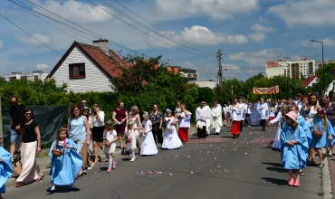 Sosnowiec: Boże Ciało z Biskupem