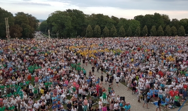 Msza Święta i Apel Jasnogórski na zakończenie pielgrzymki