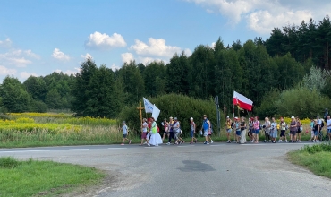 Pielgrzymka Zagłębiowska - dzień I (fot. ks. P. Sproncel)