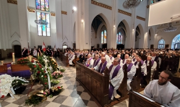 Sosnowiec: pogrzeb śp. ks. Jana Szkoca