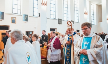 Poświęcenie kaplicy adoracji w parafii św. Andrzeja w Sosnowcu