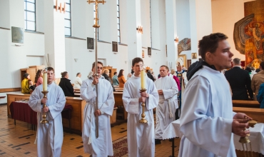 Poświęcenie kaplicy adoracji w parafii św. Andrzeja w Sosnowcu