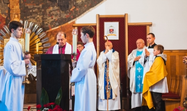 Poświęcenie kaplicy adoracji w parafii św. Andrzeja w Sosnowcu