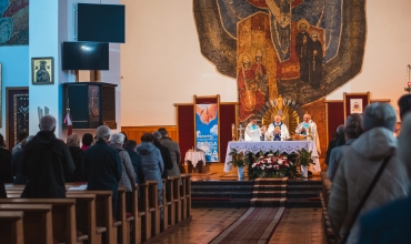 Poświęcenie kaplicy adoracji w parafii św. Andrzeja w Sosnowcu