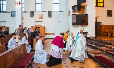 Poświęcenie kaplicy adoracji w parafii św. Andrzeja w Sosnowcu