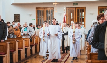 Poświęcenie kaplicy adoracji w parafii św. Andrzeja w Sosnowcu