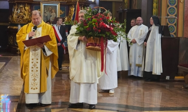 Msza z okazji imienin bp. Artura Ważnego